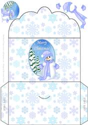 Merry Christmas Little Boy Money Wallet