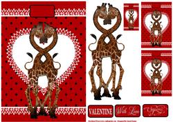 Valentine Giraffes