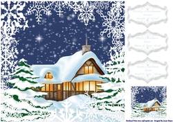 Christmas Is For Family 8x8