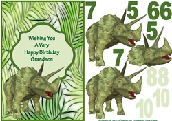 Have A Dino - Mite Birthday Grandson