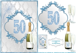 To My Wonderful Husband On Our 50th Wedding Anniversary