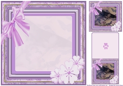 Hide And Seek 8x8 Insert, With Gift Tag