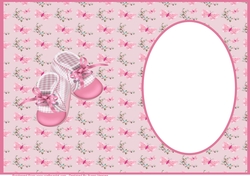 Ten Little Fingers And Ten Little Toes Insert - Girl