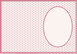Shades Of Pink Polka Dots Insert
