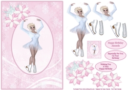 Graceful Ice Skater (Personalised)