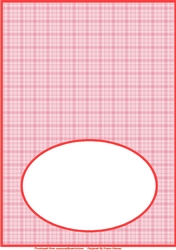 Red And White Check Insert