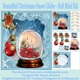 Beautiful Christmas Snowglobe - 8x8 Mini Kit