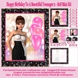 Happy Birthday To A Beautiful Teenager 2 - 8x8 Mini Kit