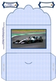 Watching Formula 1 Racing - Money Wallet