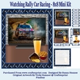 Watching Rally Car Racing - 8x8 Mini Kit