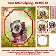 Sweet Little Hedgehog - 8x8 Mini Kit