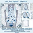 Blue, Blue Christmas - 8x8 Mini Kit