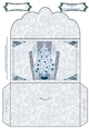 Blue, Blue Christmas - Money Wallet