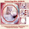 Christmas Ginger Kitten - 8x8 Mini Kit
