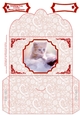 Christmas Ginger Kitten - Money Wallet