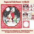 Penguin And Teddy Presents - 7x7 Mini Kit