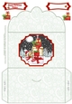 Teddy Christmas Present Pile - Money Wallets