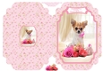 Sweet Little Doggy - Cut And Fold Card