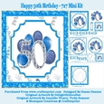 Happy 50th Birthday - 7x7 Mini Kit