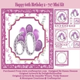 Happy 60th Birthday 2 - 7x7 Mini Kit