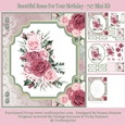 Beautiful Roses For Your Birthday - 7x7 Mini Kit