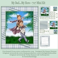 My Dad...My Hero - 7x7 Mini Kit