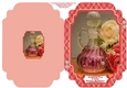 Perfume And Roses - Cut And Fold Card