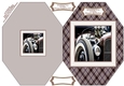 A Refurbished Vintage Car - Cut And Fold Card