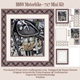 BMW Motorbike - 7x7 Mini Kit