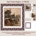 Sepia Traction Engines - 7x7 Mini Kit