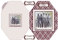 The Royal Tank Regiment Memorial Statue - Cut And Fold Card