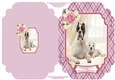 Mum And Puppy - Cut And Fold Card