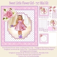 Sweet Little Flower Girl - 7x7 Mini Kit