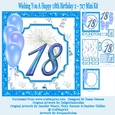 Wishing You A Happy 18th Birthday 2 - 7x7 Mini Kit