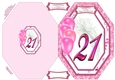 Wishing You A Happy 21st Birthday 2 - Octagon Card