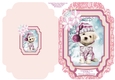 Sweet Little Doggy Christmas Wishes - Cut And Fold Card