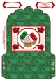 Beautiful Christmas Cupcakes - Money Wallet
