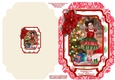 Happy Christmas Wishes To A Special Little Girl - Cut And Fold Card