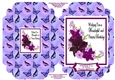 Wishing You A Wonderful Birthday - Cut And Fold Card