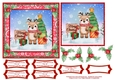 Sweet Reindeer Christmas Wishes 6x6