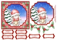 Sweet Little Bunny Christmas Wishes 6x6