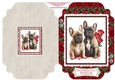 Valentine Frenchies - Cut And Fold Card