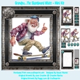 Grandpa...The Skateboard Whizz - Mini Kit
