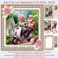 Mum & Dad, Love Zipping Round On Two Wheels - Mini Kit