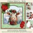 A Christmas Highland Cow - Mini Kit