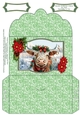 A Christmas Highland Cow - Money Wallet