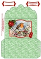 Christmas Robin On Holly - Money Wallet