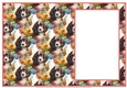 Sweet Little Puppy In The Flowers - Insert