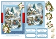 Christmas Country Cottage - 5x7 4
