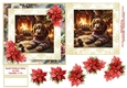 Sweet Little Puppy, Wearing A Christmas Jumper -6x6 2